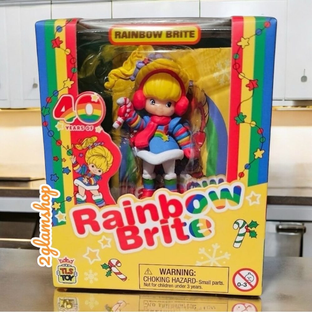 Rainbow Brite Holiday Edition Mini Figure 40TH Anniversary